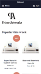 Mobile Screenshot of primeartworks.com